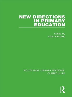 cover image of New Directions in Primary Education